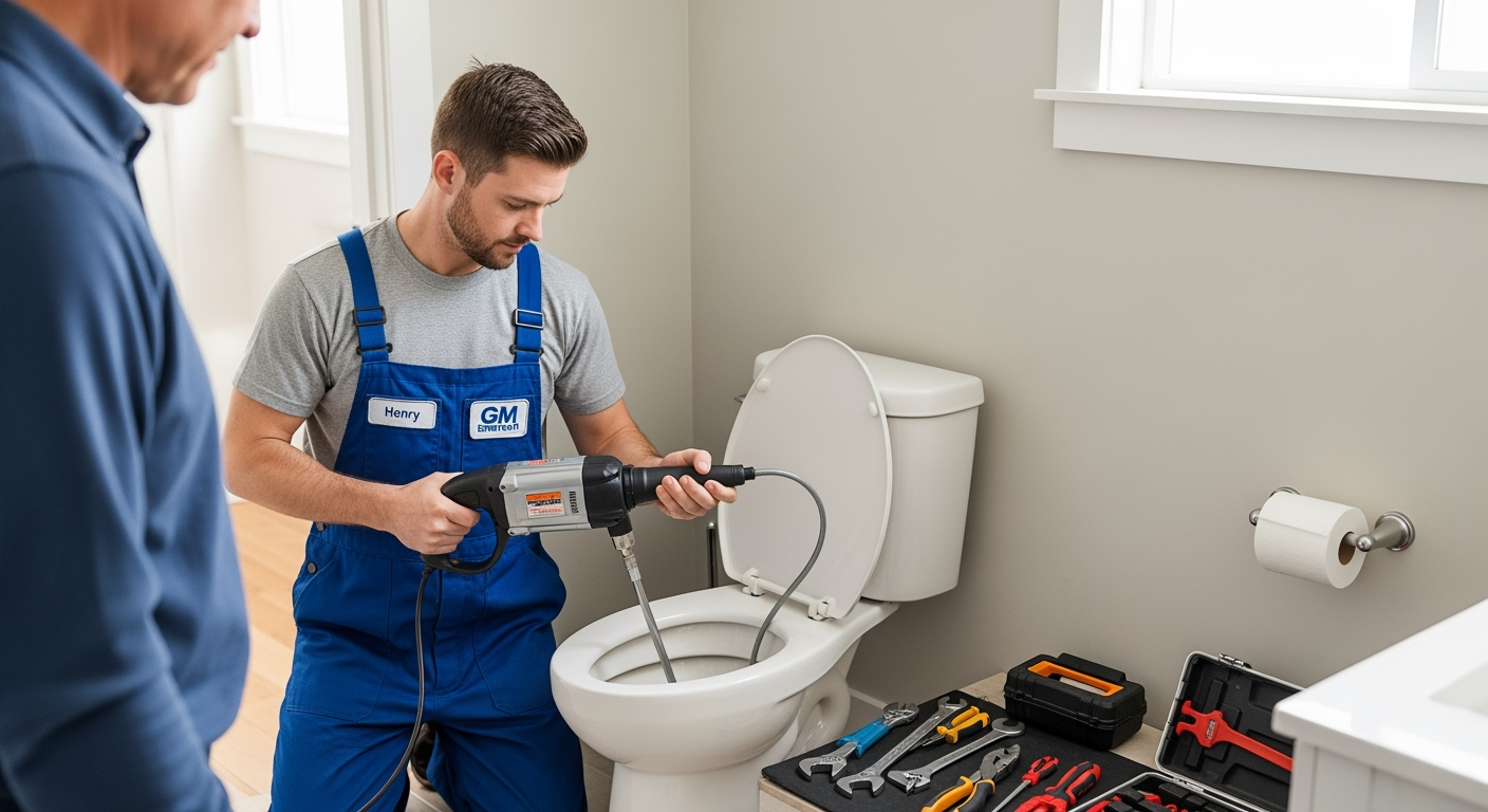 Professional plumber from GM EnerTech in Amagansett