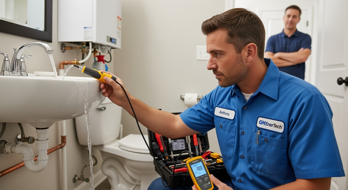 Professional plumber from GM EnerTech in Atlantic Beach
