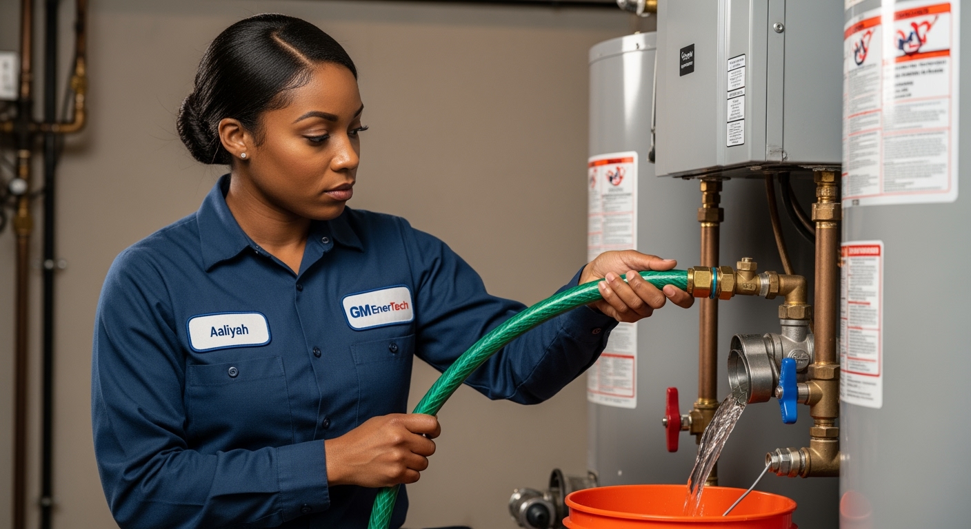 Professional plumber from GM EnerTech in Garden City