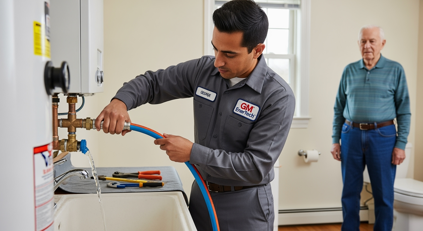Professional plumber from GM EnerTech in Glen Head