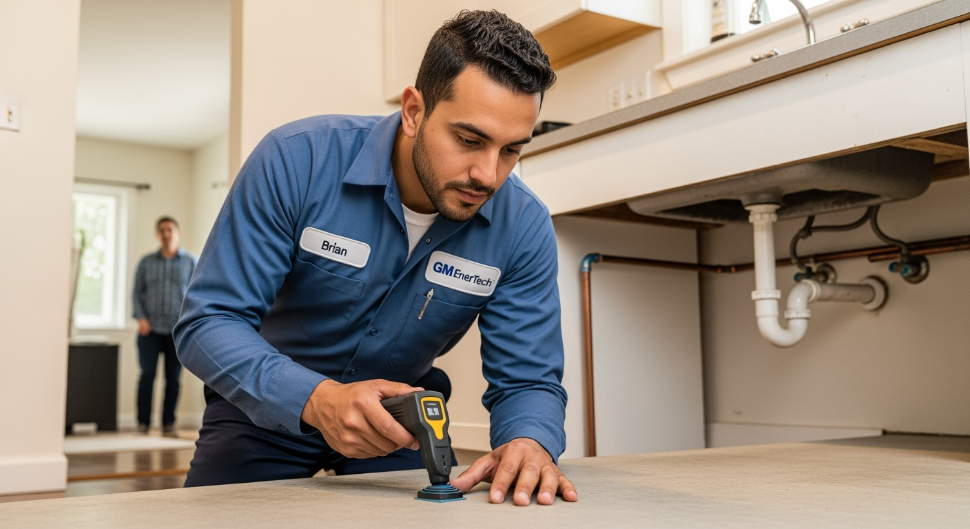 Professional plumber from GM EnerTech in Lake Ronkonkoma