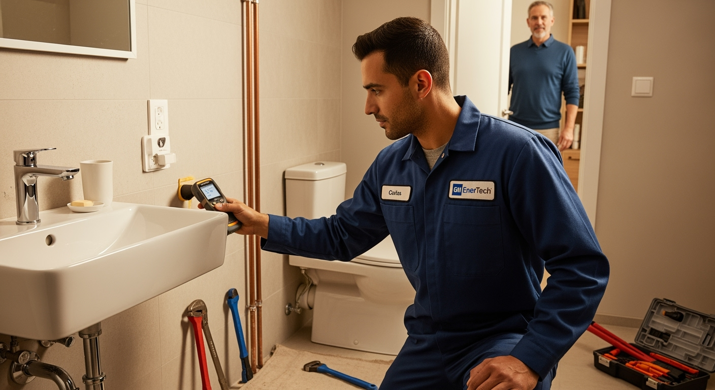 Professional plumber from GM EnerTech in Massapequa Park