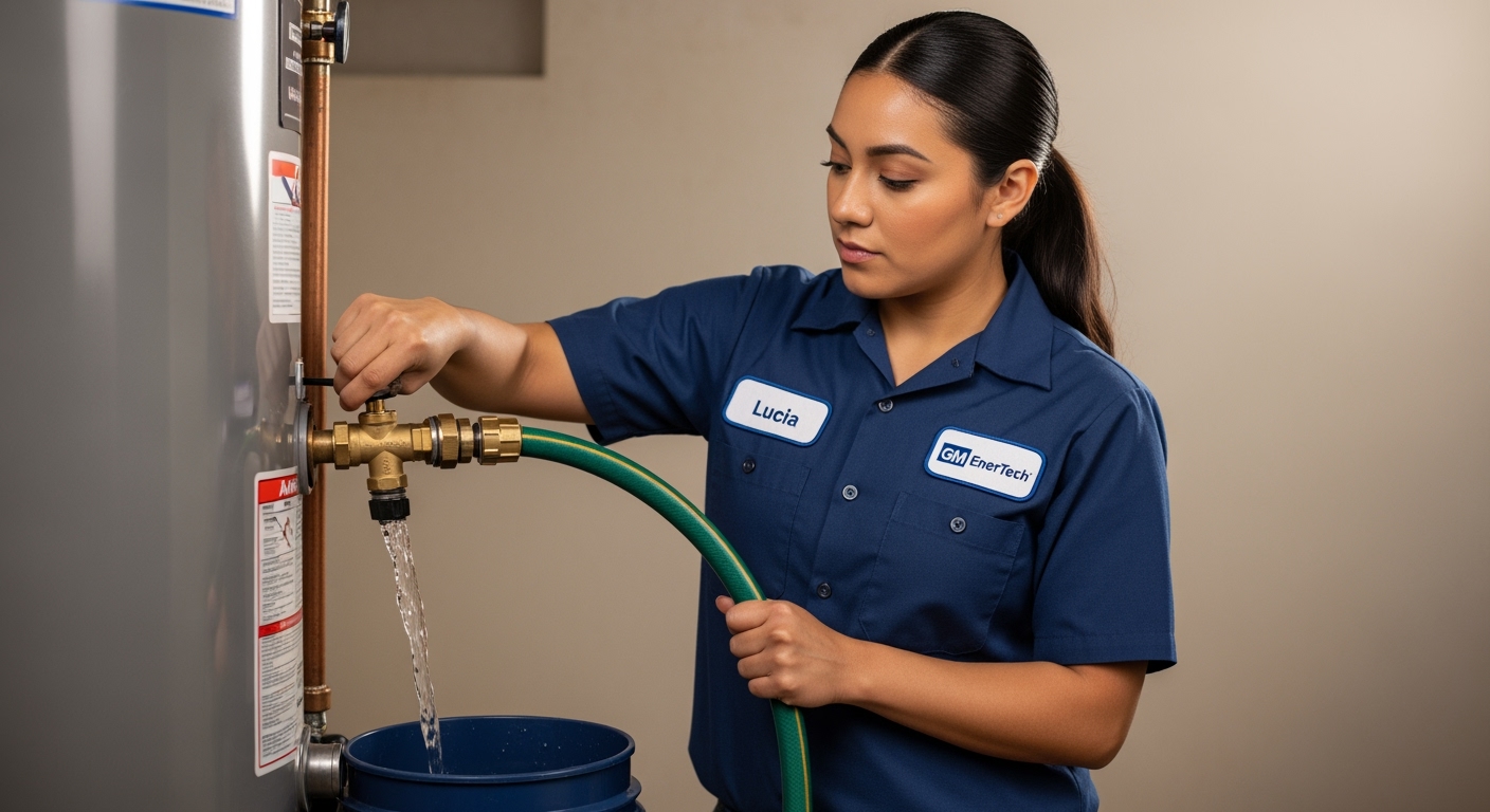 Professional plumber from GM EnerTech in Port Washington