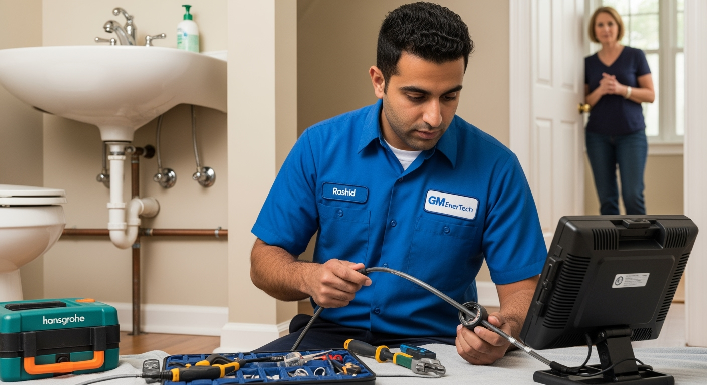 Professional plumber from GM EnerTech in Sound Beach