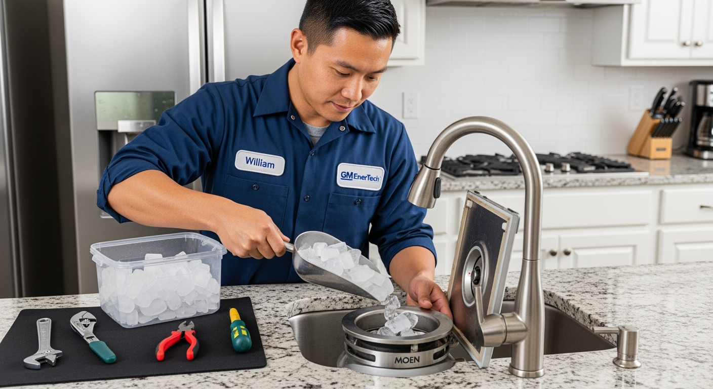 Professional plumber from GM EnerTech in Westhampton