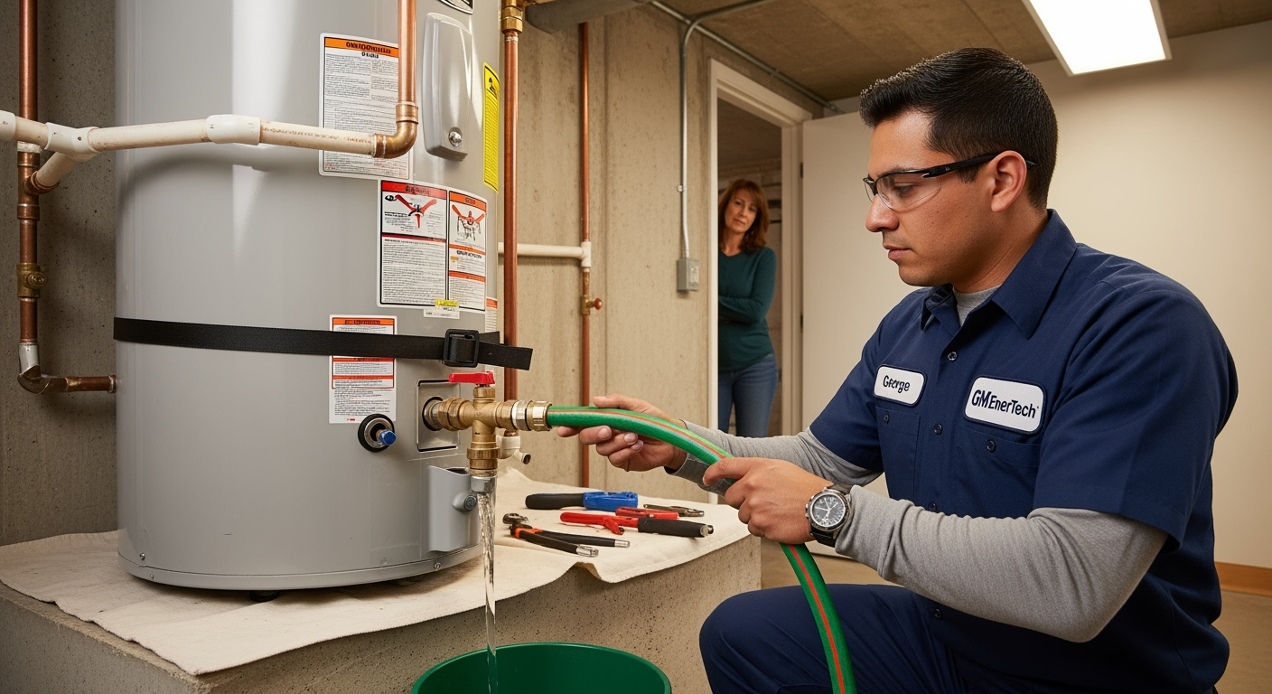Professional plumber from GM EnerTech in Woodmere